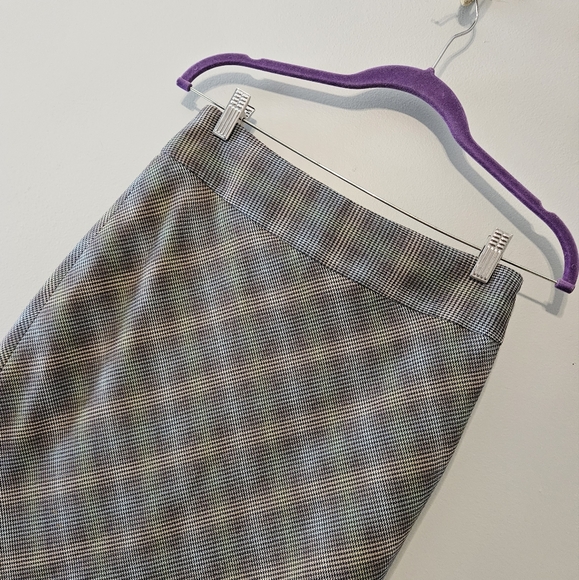 The Limited Dresses & Skirts - The Limited rainbow houndstooth pencil skirt